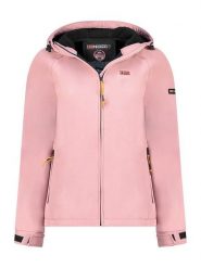 Geographical Norway Kurtka softshellowa "Tamilalor" w kolorze jasnoróżowym rozmiar: M. Różowe kurtki sportowe Geographical Norway, m, bez wzorów, bez kaptura, outdoorowe. Za 180.49 zł.