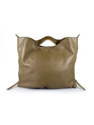 Florence Bags Skórzana torebka "Ge" w kolorze szarobrązowym - 39 x 31 x 5 cm rozmiar: onesize. Brązowe torebki klasyczne Florence Bags, bez wzorów, z materiału, na ramię, bez dodatków. Za 382.99 zł.