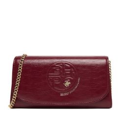 Portfel Beverly Hills Polo Club. Czerwone portfele Beverly Hills Polo Club, bez wzorów. Za 99.99 zł.