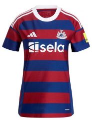 Adidas Koszulka sportowa "Newcastle United FC 24/25" w kolorze granatowo-czerwonym rozmiar: M. Czerwone koszulki sportowe Adidas, bez wzorów, bez ramiączek, outdoorowe. Za 124.40 zł.