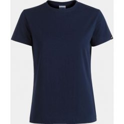 Damska koszulka Joma Desert, granatowa, rozmiar L. Niebieskie bluzki Joma, l, bez wzorów, z bawełny, sportowe, bez kołnierzyka, bez ramiączek. Za 129.99 zł.