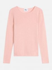 Just Cashmere Kaszmirowy sweter "Grace" w kolorze jasnoróżowym rozmiar: S. Różowe swetry Just Cashmere, s, bez wzorów, z kaszmiru, bez ramiączek. Za 347.99 zł.