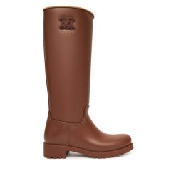 Kalosze Max Mara. Brązowe kalosze Max Mara, bez wzorów. Za 2,349.00 zł.