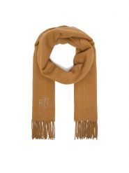 LAUREN RALPH LAUREN Szalik 454P04453004 Brązowy jasny. Brązowe rękawiczki Lauren Ralph Lauren, bez wzorów. Za 519.99 zł.