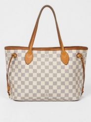 Louis Vuitton Torebka "Neverfull PM" w kolorze biało-szarym - 37 x 22 x 13 cm rozmiar: onesize. Białe torby na ramię Louis Vuitton, bez wzorów, z materiału, na ramię, bez dodatków. Za 5,393.99 zł.