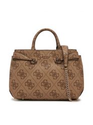 Guess Torebka HWOS96 39060 Brązowy. Brązowe torebki klasyczne Guess, z aplikacjami, ze skóry, bez dodatków. Za 349.99 zł.
