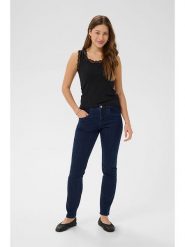 Cream Dżinsy - Slim fit - w kolorze granatowym rozmiar: W31/L32. Niebieskie jeansy Cream, l, z aplikacjami. Za 119.68 zł.