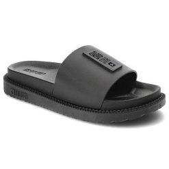 Czarne Klapki Big Star Modne Buty Na Lato. Czarne klapki Big Star, bez wzorów, ze skóry, bez obcasa. Za 89.99 zł.