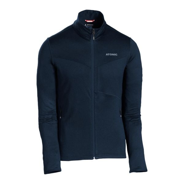 Kurtka Atomic Redster Fleece Jacket Dark Blue. Niebieskie kurtki narciarskie ATOMIC, bez wzorów, bez kaptura, narciarskie. Za 249.00 zł.