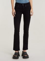 G-Star Dżinsy - Slim fit - w kolorze czarnym rozmiar: W33/L34. Czarne jeansy G-Star, l, z aplikacjami. Za 213.18 zł.