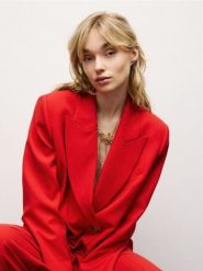 Naszyjnik z ozdobnym elementem - złoty. Żółte naszyjniki Reserved, złote. Za 59.99 zł.