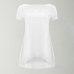 T-shirt gimnastyczna europa damska biały. Białe t-shirty LEGEA, bez wzorów, z bawełny, bez kołnierzyka, bez ramiączek. Za 56.00 zł.