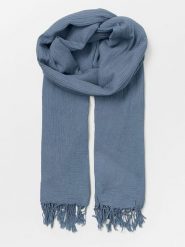 Becksöndergaard Szal-koło "Ilona" w kolorze niebieskim - 200 x 100 cm rozmiar: onesize. Niebieskie szaliki Becksöndergaard, bez wzorów, z bawełny. Za 100.52 zł.