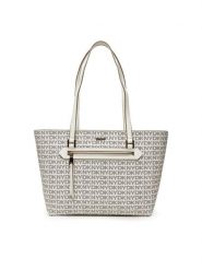 DKNY Torebka R42AYE20 Szary. Szare torebki klasyczne DKNY, bez wzorów, ze skóry, bez dodatków. Za 519.99 zł.