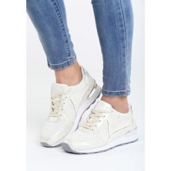 Białe Sneakersy Ever Think. Białe obuwie sportowe Born2be, bez zapięcia. Za 59.99 zł.