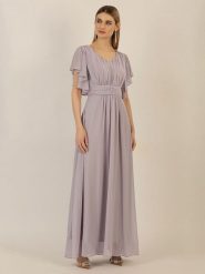 APART Sukienka w kolorze lawendowym rozmiar: 44. Różowe sukienki Apart, bez wzorów, bez kołnierzyka, bez ramiączek, maxi. Za 378.95 zł.