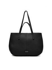 Gino Rossi Torebka CEO-HADIJA-KY125 Czarny. Czarne shopper Gino Rossi, bez wzorów, z materiału, bez dodatków. Za 299.99 zł.