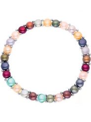 Pearline Bransoletka perłowa w różnych kolorach rozmiar: onesize. Białe bransoletki Pearline, z perłą. Za 261.67 zł.