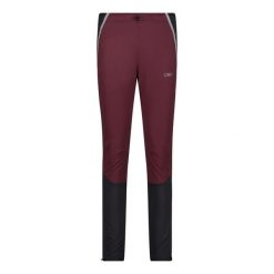 Cmp Damskie spodnie długie - Light Hybrid Softshell. Fioletowe spodnie narciarskie CMP, bez wzorów, z elastanu, narciarskie. Za 283.00 zł.