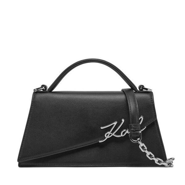 Torebka KARL LAGERFELD. Czarne torebki klasyczne KARL LAGERFELD, bez wzorów, bez dodatków. Za 1,199.00 zł.