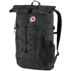 Plecak turystyczny Fjallraven Abisko Hike Foldsack - iron grey. Szare plecaki Fjällräven, bez wzorów. W wyprzedaży za 632.20 zł.