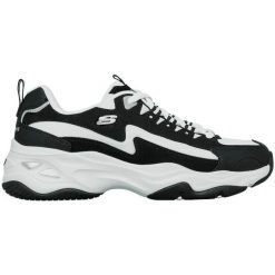 Adidasy Skechers D'lites 4.0-fancy Sp, Kobiety. Czarne obuwie sportowe Skechers, z materiału, bez zapięcia. Za 384.00 zł.