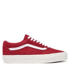 Tenisówki Vans. Czerwone trampki Vans, bez wzorów, bez zapięcia. Za 359.99 zł.