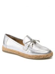 Lasocki Espadryle WI16-SPAROW-07 Srebrny. Szare espadryle Lasocki, bez wzorów, ze skóry, bez obcasa, bez zapięcia. Za 199.99 zł.