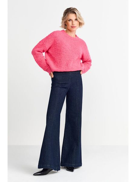 Rich&Royal Sweter w kolorze różowym rozmiar: L. Różowe swetry Rich&Royal, l, bez wzorów, z wełny, bez ramiączek. Za 191.42 zł.