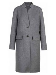 Herrlicher Płaszcz przejściowy "Mariny" w kolorze szarym rozmiar: L. Szare płaszcze Herrlicher, l, bez wzorów, z wełny, bez kaptura. Za 404.99 zł.