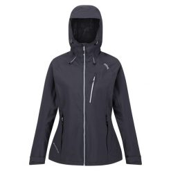 Kurtka Przeciwdeszczowa Damska Birchdale, z kapturem, wodoodporna. Białe kurtki sportowe Regatta, xl, bez wzorów, z kapturem, trekkingowe. Za 286.99 zł.