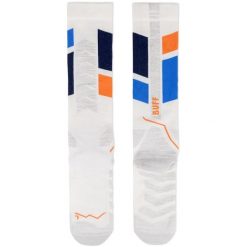 Skarpetki Buff THERMONET® OVER THE CALF SOCKS TO WHISPER. Niebieskie skarpety Buff, bez wzorów, z puchu. Za 149.90 zł.