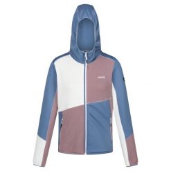 Bluza Polarowa Damska Melanżowy Pełen Suwak Walbury VII. Fioletowe bluzy Regatta, na zimę, l, bez wzorów, z polaru, bez kaptura. Za 96.99 zł.