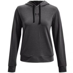 Damska Bluza Z Kapturem Rival Terry. Szare bluzy Under Armour, s, bez wzorów, z kapturem. Za 222.99 zł.