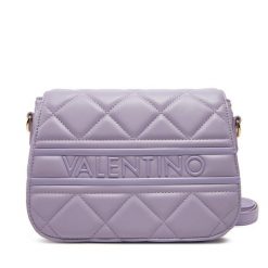Torebka Valentino. Fioletowe listonoszki Valentino, bez wzorów, bez dodatków. Za 279.99 zł.