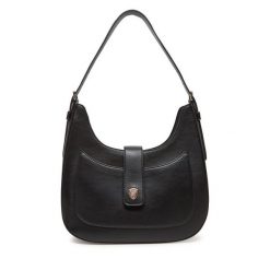 Torebka Blauer. Czarne torebki klasyczne Blauer, bez wzorów, bez dodatków. Za 229.99 zł.