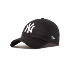 Damska czapka z daszkiem New Era 9FORTY MLB NY New York Yankees Czarna 12122741. Czarne czapki New Era, bez wzorów. Za 99.99 zł.