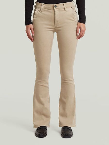 G-Star Dżinsy - Bootcut fit - w kolorze beżowym rozmiar: W28/L32. Brązowe jeansy G-Star, l, bez wzorów. Za 214.95 zł.