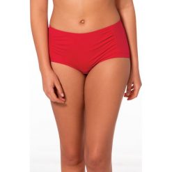 Dorina - Figi kąpielowe Fiji. Czerwone figi Dorina, m, bez wzorów, z dzianiny. W wyprzedaży za 39.90 zł.