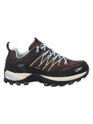 Cmp Buty turystyczne "Rigel" w kolorze brązowo-turkusowym rozmiar: 39. Brązowe trekkingi CMP, z materiału, outdoorowe. Za 257.92 zł.