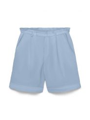 Vero Moda Szorty w kolorze błękitnym rozmiar: XS. Niebieskie szorty Vero Moda, bez wzorów, z podwyższonym stanem. Za 87.95 zł.