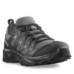 Trekkingi Salomon. Szare trekkingi Salomon, z gore-texu, trekkingowe. Za 339.99 zł.