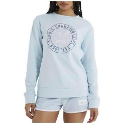 Bluza sportowa damska Ellesse Antichi. Niebieskie bluzy Ellesse, xs, bez wzorów, bez kaptura. Za 215.00 zł.