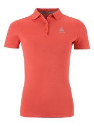 Odlo Funkcyjna koszulka polo "Infinity" w kolorze czerwonym rozmiar: XS. Czerwone koszulki polo Odlo, xs, bez wzorów, z materiału, bez kołnierzyka, bez ramiączek. Za 118.84 zł.