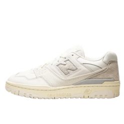 Buty do chodzenia dla dorosłych New Balance 550 Aime Leon Dore White Leather. Szare obuwie sportowe New Balance, bez zapięcia, trekkingowe. W wyprzedaży za 1,285.90 zł.