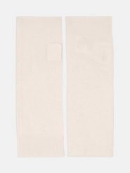 Perfect Cashmere Kaszmirowe mitenki "Jesse" w kolorze kremowym rozmiar: onesize. Brązowe rękawiczki Perfect Cashmere, bez wzorów, z kaszmiru. Za 108.99 zł.