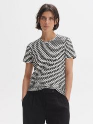 OPUS Koszulka w kolorze białym rozmiar: 36. Białe bluzki Opus, bez wzorów, bez kołnierzyka, bez ramiączek. Za 100.99 zł.