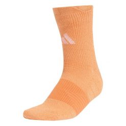 Skarpetki adidas 1PP. Białe skarpety Adidas, w ażurowe wzory, z materiału. Za 110.00 zł.