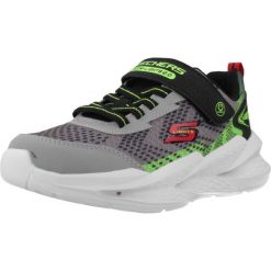 Buty SKECHERS METEOR LIGHTS Szary. Szare trekkingi Skechers, z tkaniny, trekkingowe. Za 216.99 zł.