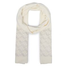 Szalik Guess. Białe szaliki Guess, z aplikacjami. Za 294.99 zł.